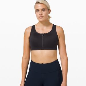 Lululemon Front zip sports bra